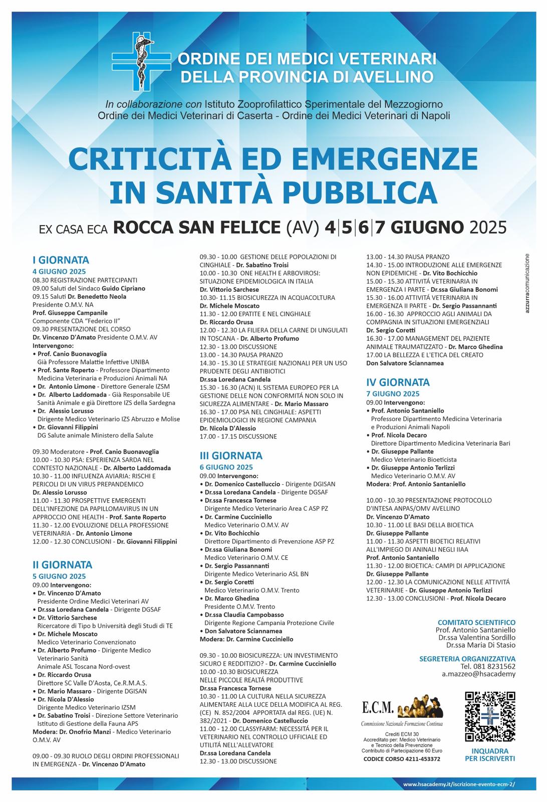 Nel cuore dell’Irpinia formazione e aggiornamento per i medici veterinari.