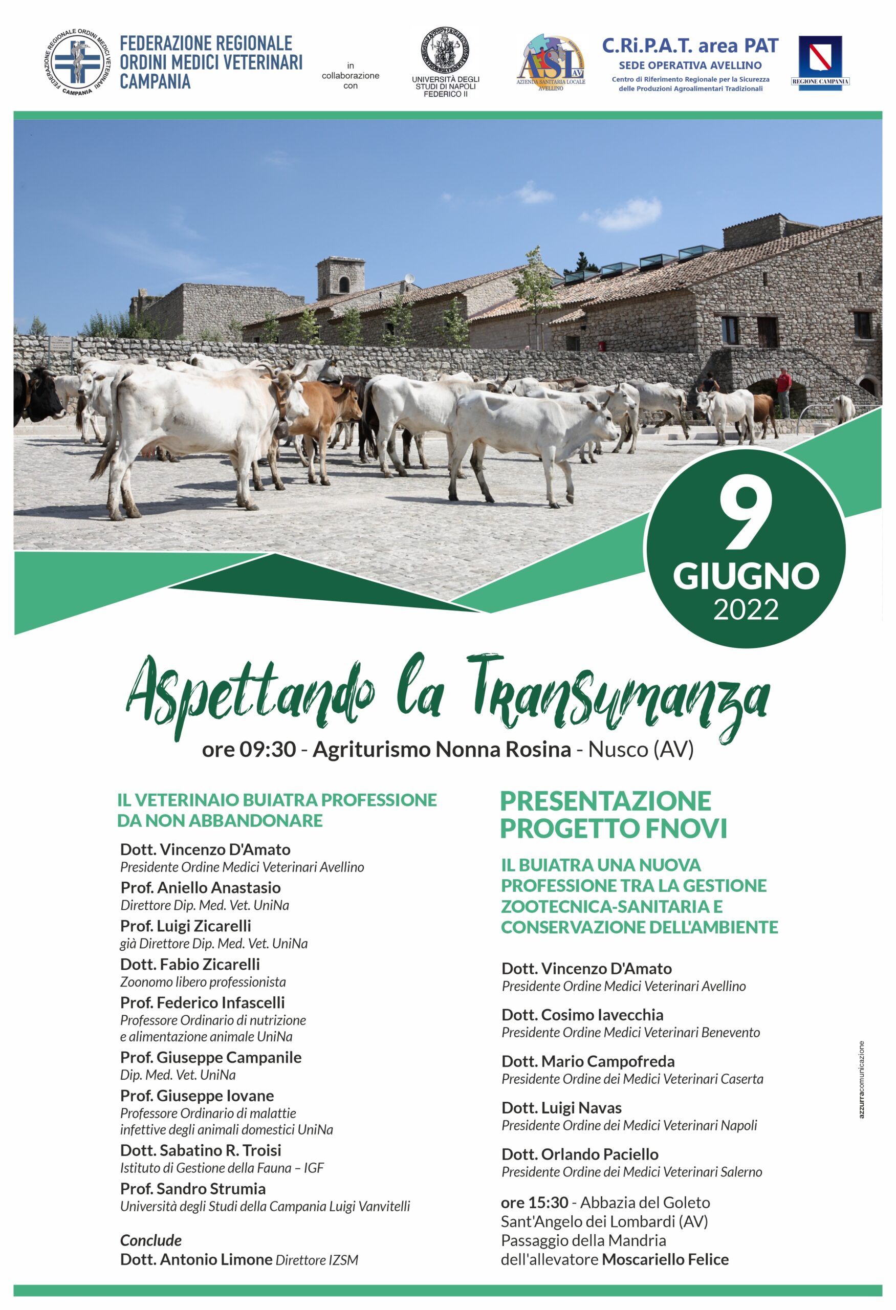 Aspettando la Transumanza – IL VETERINAIO BUIATRA PROFESSIONE DA NON ABBANDONARE
